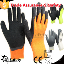 SRSAFETY 7G Windel Acryl Winter Handschuhe, Foam Latex Handschuhe aus China gemacht